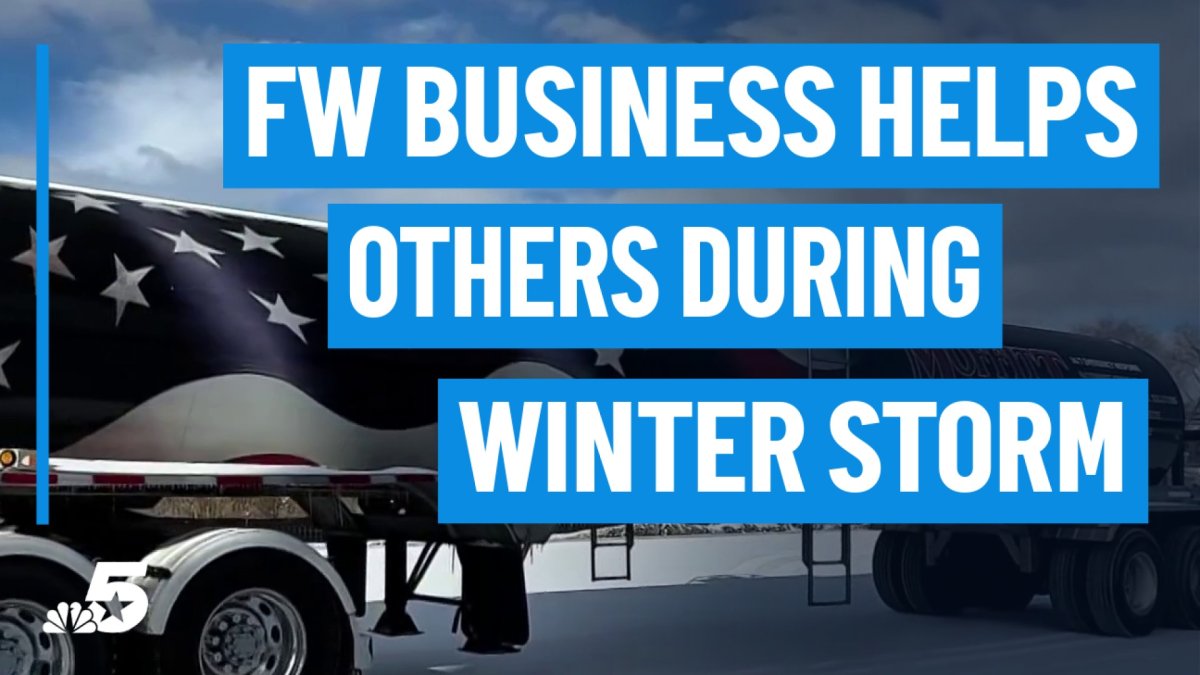 Fort Worth business shifts into emergency mode to help during the winter storm – NBC 5 Dallas-Fort Worth