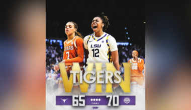LSU Women’s basketball shocks No. 2 Texas, 70-65