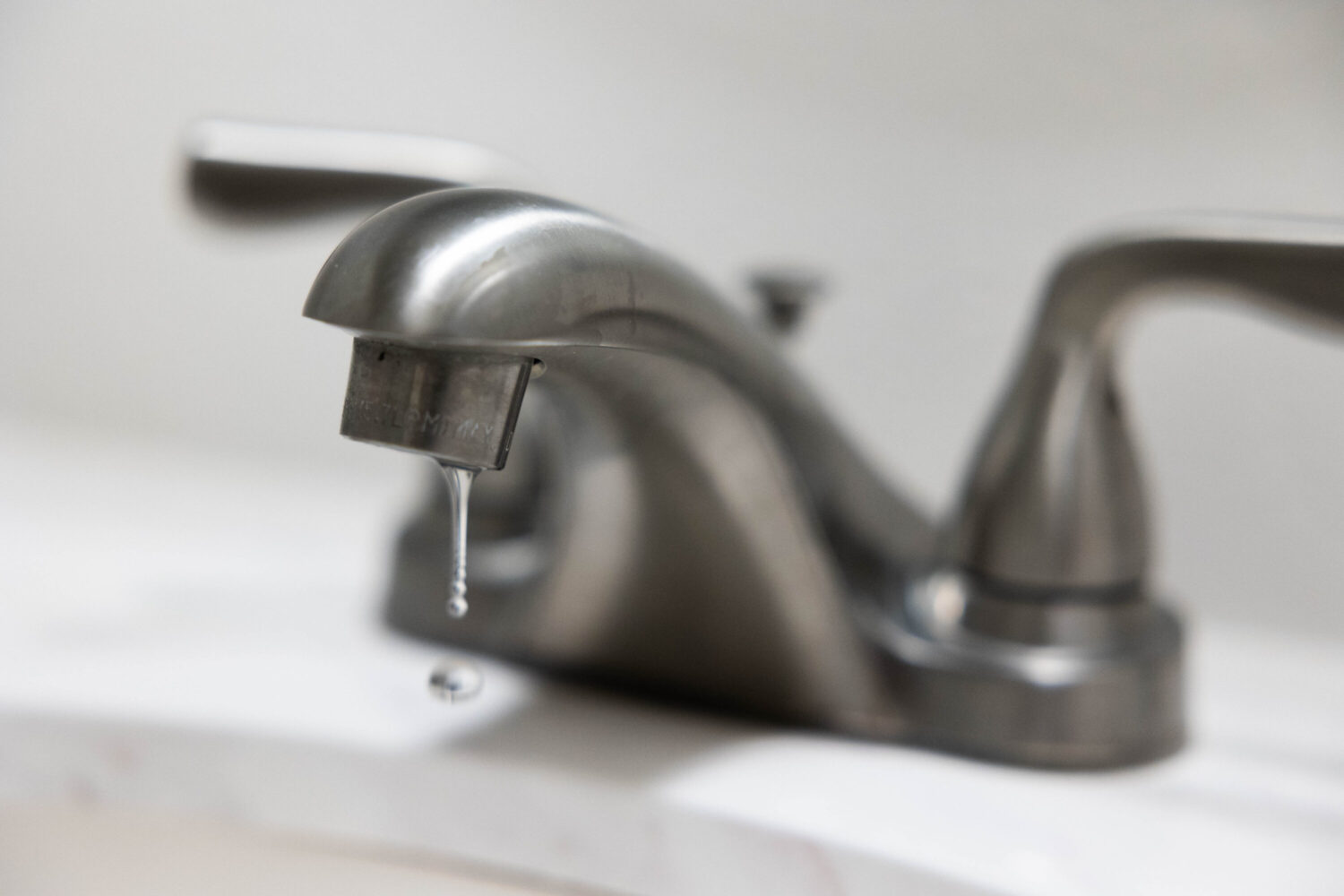 Dripping faucets is recommended to keep pipes from freezing as temperatures dipped into the 20s on Monday, January 15, 2024.