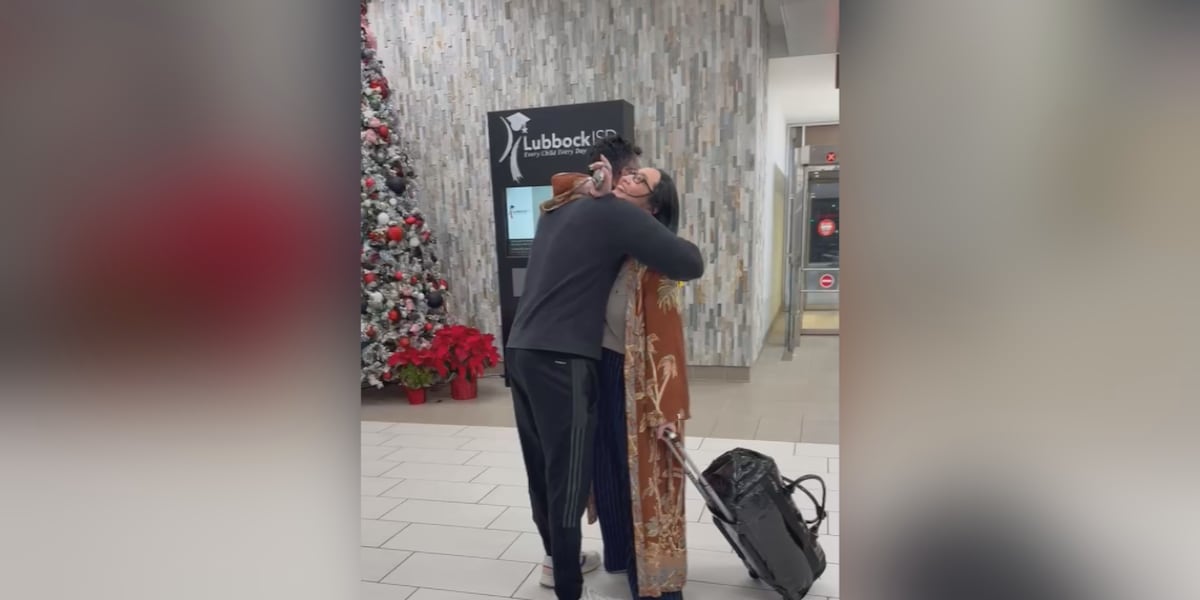 Lubbock man celebrates new year with new sister, after DNA test reveals connection