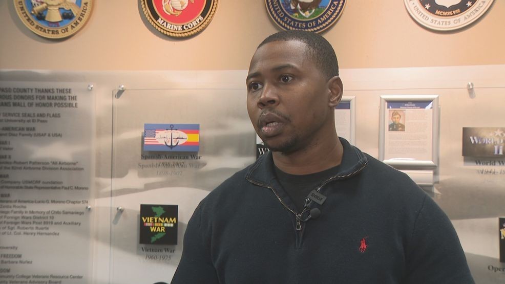 Citizen Michael Clark attended the commissioner's court on Monday to voice his concerns. Jan. 5, 2026. Credit: KFOX14/CBS4