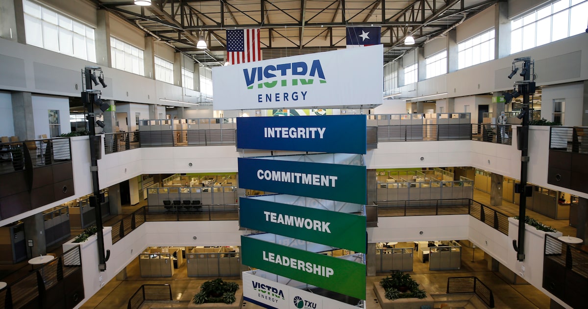 Dallas-based Vistra to buy Cogentrix Energy in $4.7 billion deal amid surging power demand