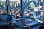 Crown Block, sitting within Reunion Tower in downtown Dallas, has some special offers ......