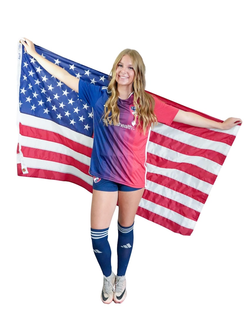 Elizabeth Angle, 16, played for the FC Dallas soccer club in Frisco for three years.