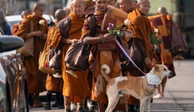 Buddhist monks bring ‘Walk For Peace’ to North Carolina :: WRAL.com