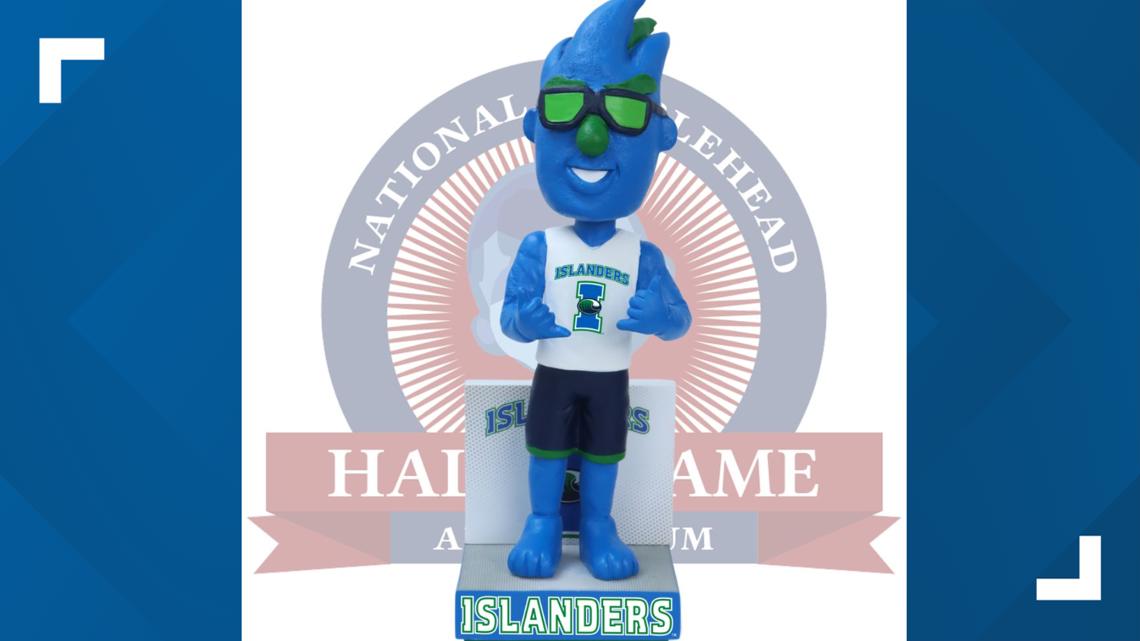 TAMUCC Islander Mascot bobblehead revealed