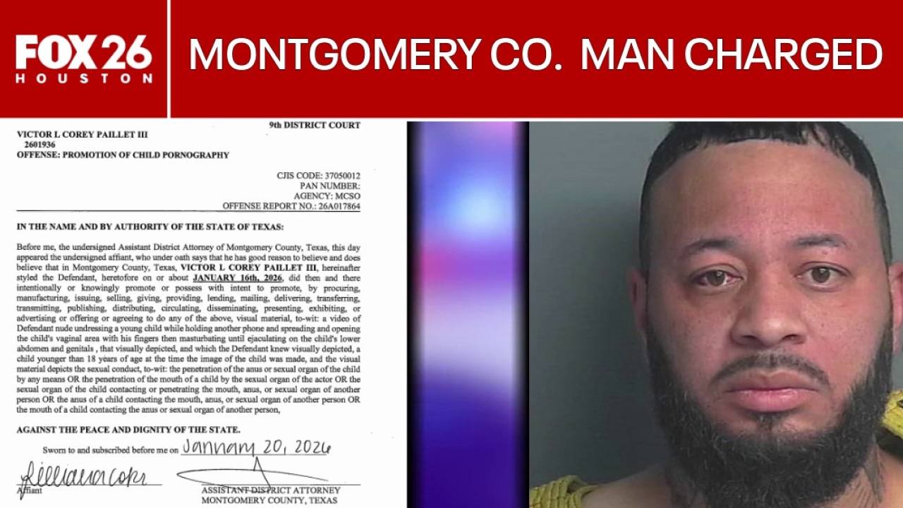 Montgomery County man charged in child assault