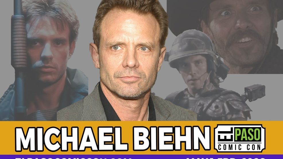 Actor Michael Biehn, from Terminator and Aliens fame, coming to the El Paso Comic Con 2026. Credit: El Paso Comic Con via Facebook