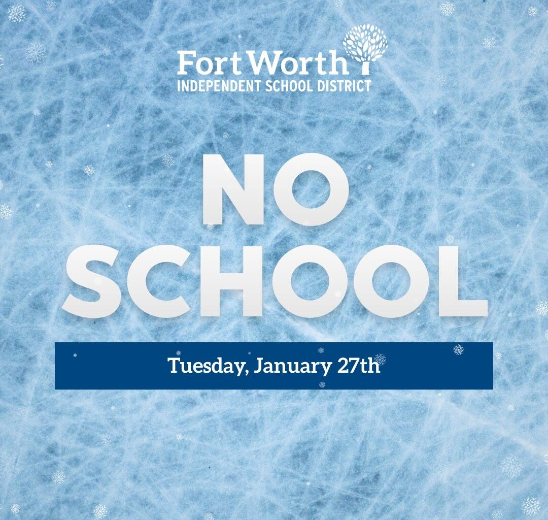 Most school districts across the Dallas-Fort Worth area will remain closed Monday and Tuesday because of dangerous cold and ice-covered streets following a winter storm, with temperatures forecast to rise above freezing by Tuesday