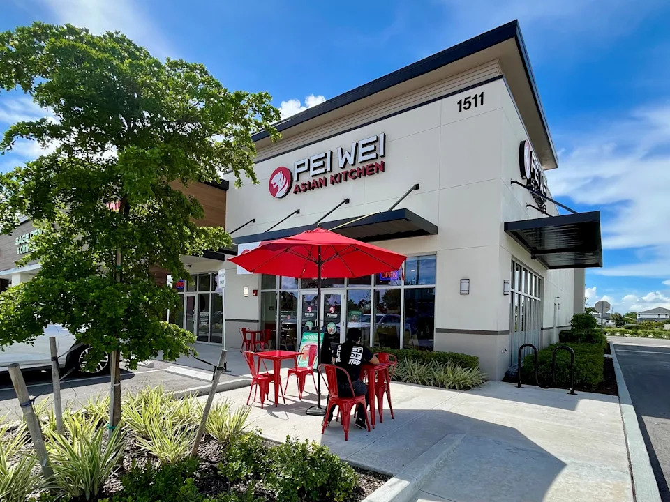 Pei Wei Asian Kitchen has closed the one on the Westside of El Paso. Pictured is one in Florida.