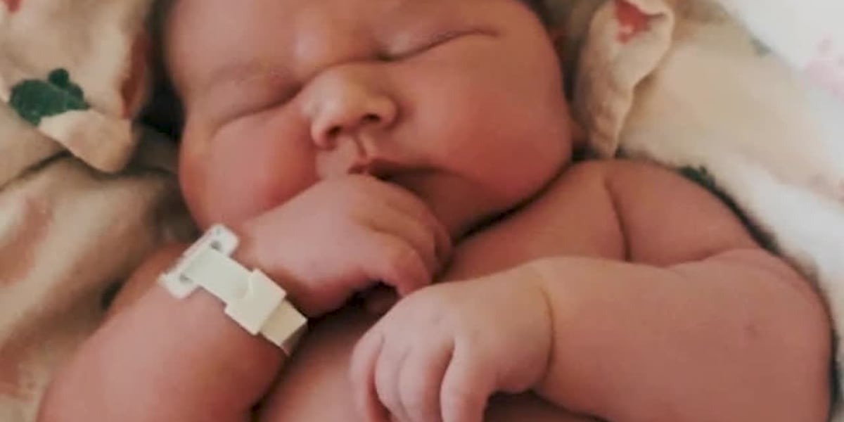 ‘Didn’t think babies got this big’