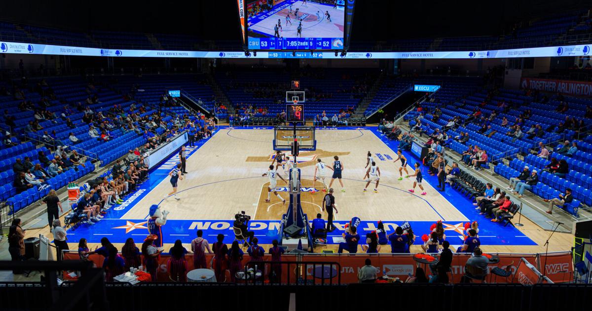 Big arena, small student turnout: College Park Center seats remain largely vacant | Athletic Department