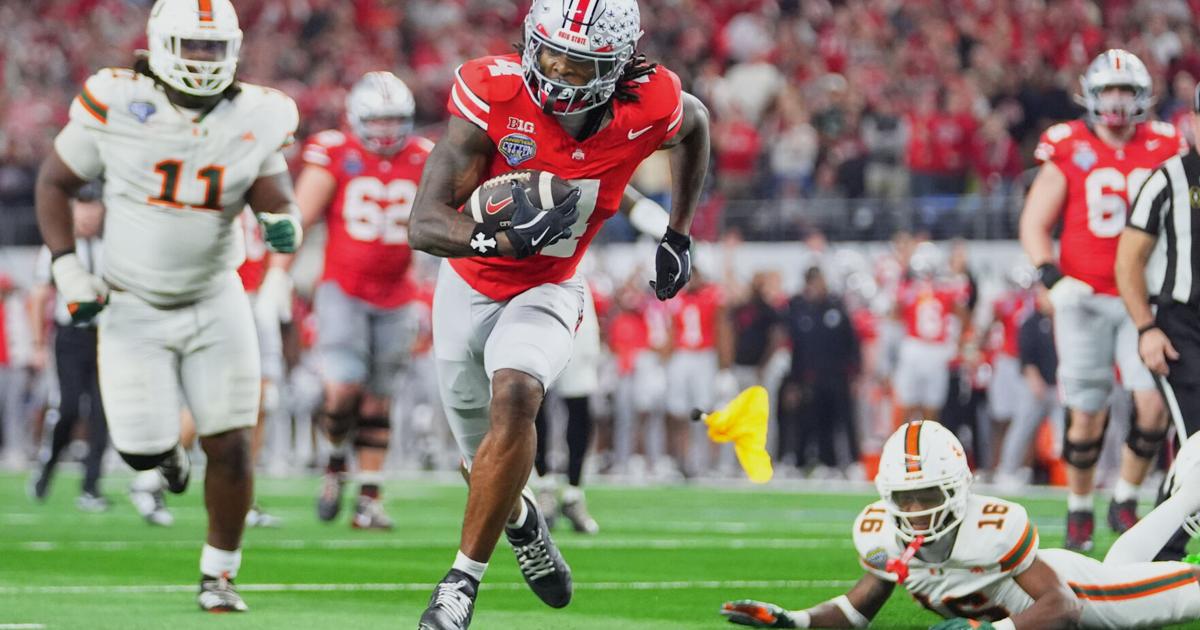 Defending champ Ohio State loses to Miami as teams with first-round byes drop to 0-5 in playoff | National Sports