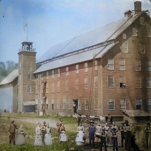 Greenbanks Woolen Mill Danville Vermont 1885