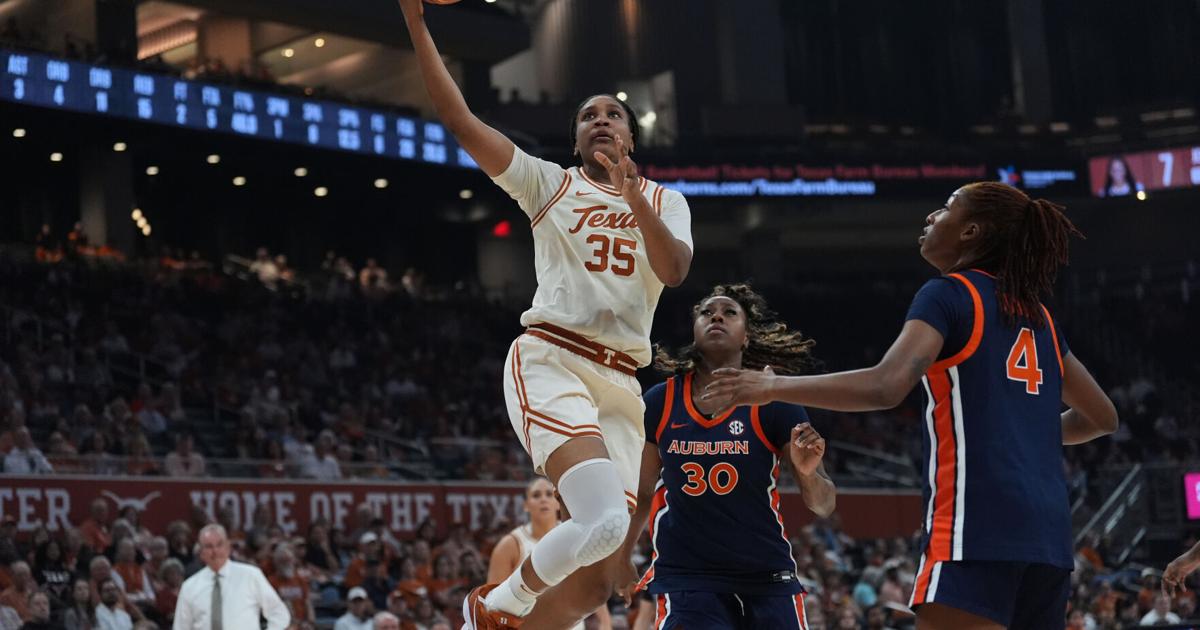 Kyla Oldacre's career-best 23 points help No. 2 Texas rout Auburn 97-36 | National Sports