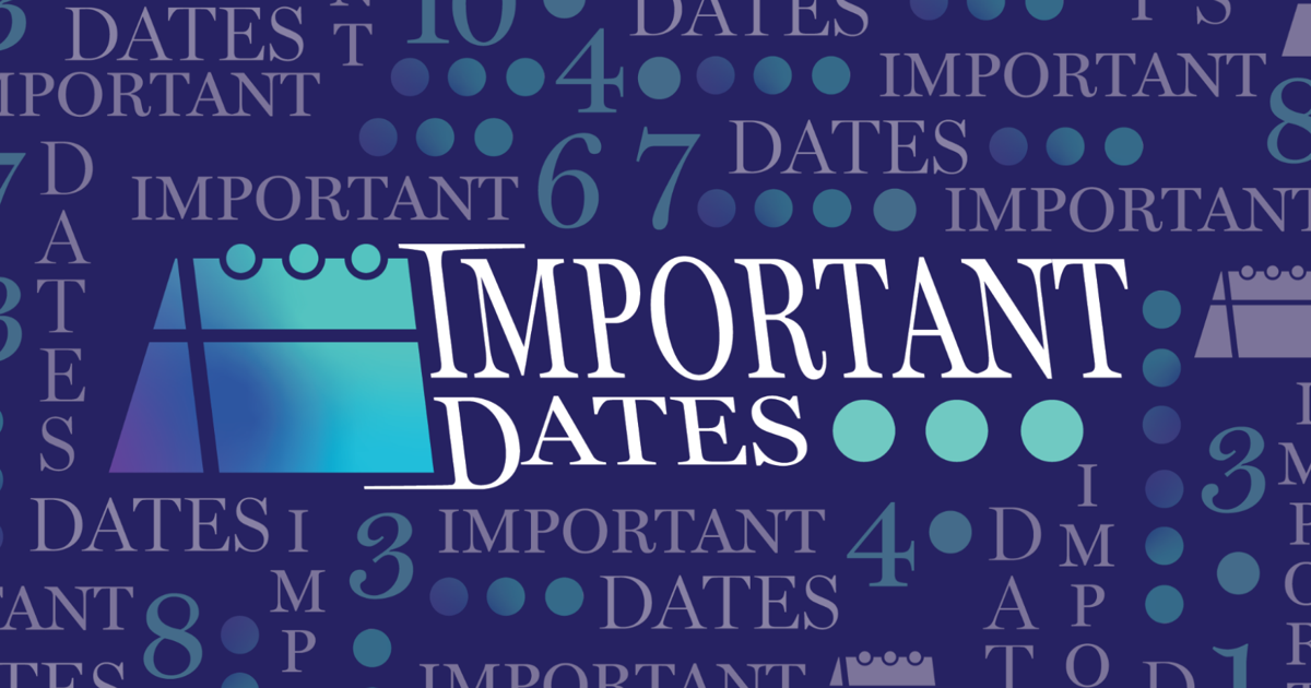 Here are key dates to know for spring 2026 | Campus