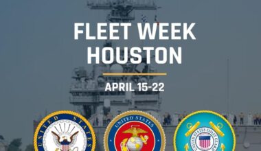 City announces new Fleet Week Houston dates, April 15-22 | City Government
