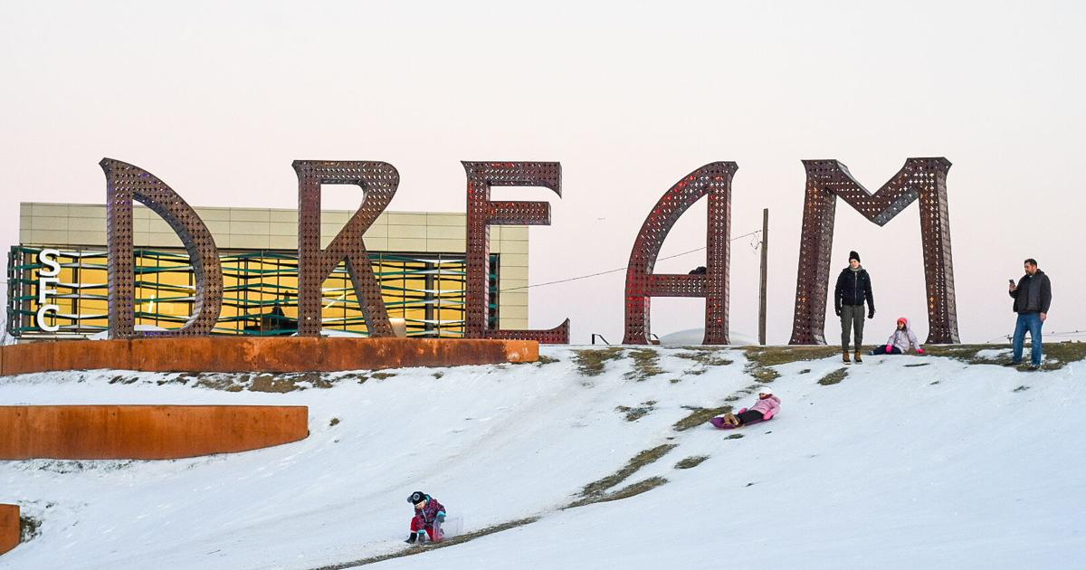 Photos: Community embraces snow with sledding, snowmen and soccer | Gallery