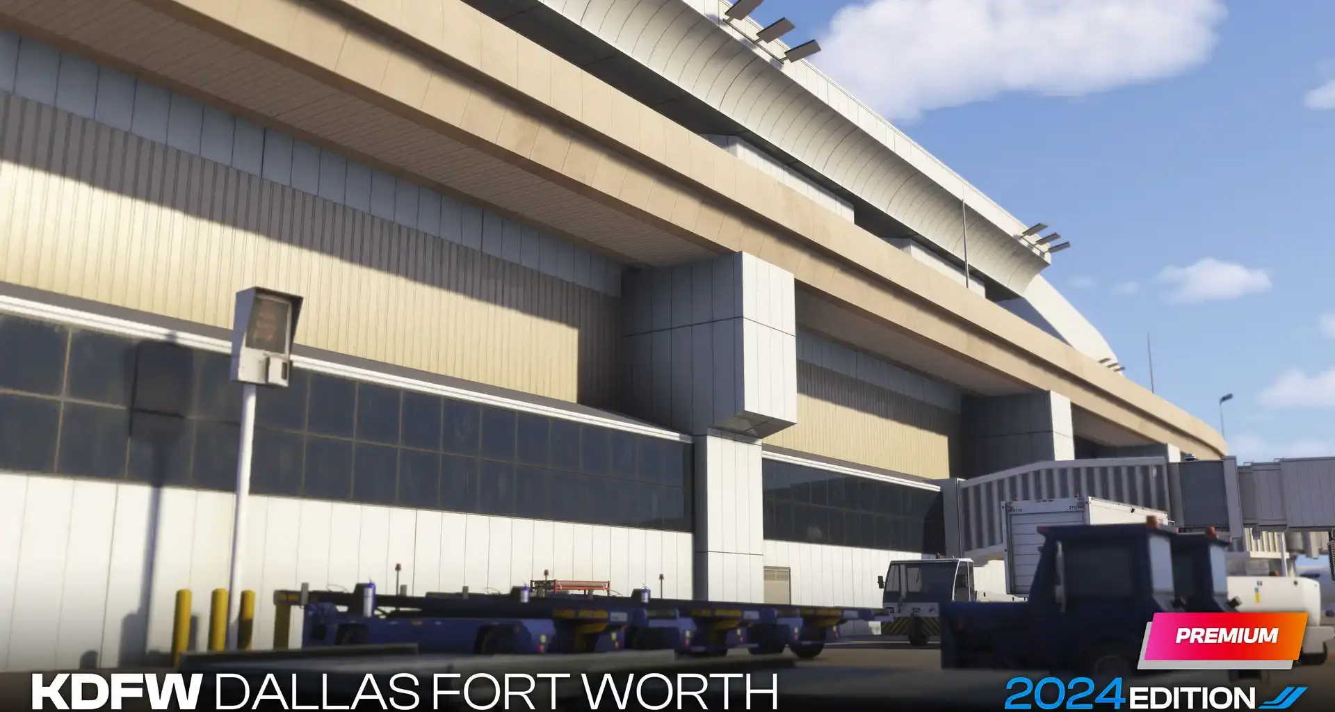 iniBuilds Shares New Previews of Upcoming Dallas Fort Worth International Airport for MSFS 2024
