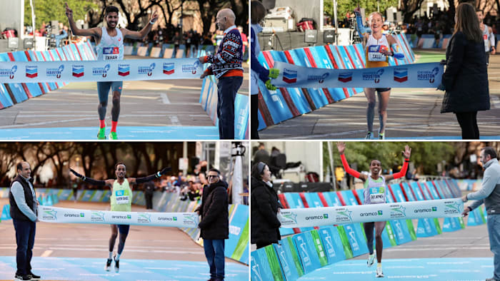 Two records set among 2026 Houston Marathon champions
