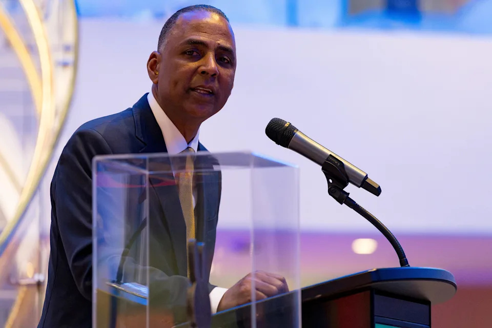 El Paso Mayor Renard Johnson has called for an independent investigation into the death of an immigrant that an autopsy deemed a homicide at the ICE Camp East Montana facility. Johnson is seen at a public event in this photo from earlier this year.