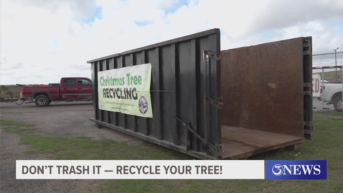 Corpus Christi's Christmas tree recycling program opens