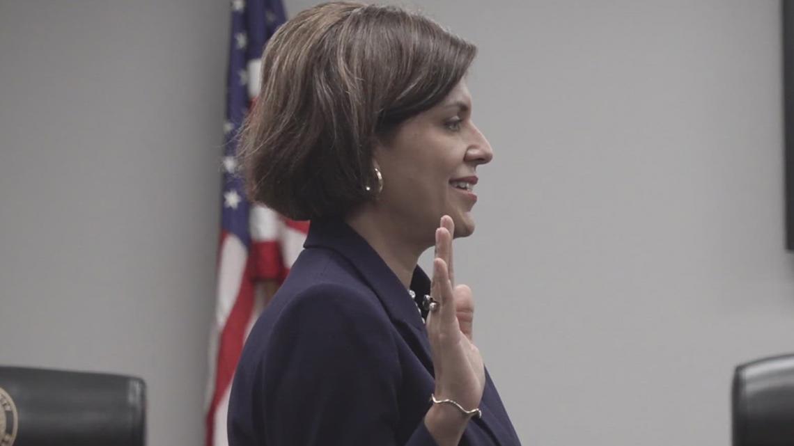 Amanda Torres sworn in as new Port of Corpus Christi commissioner