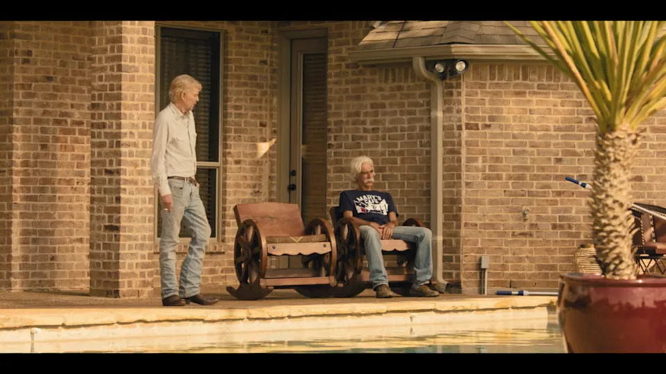 A Mary’s Cafe shirt appears in “Landman” season 2, episode 9.