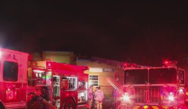 Arlington officials investigate multiple fires inside vacant junior high under demolition