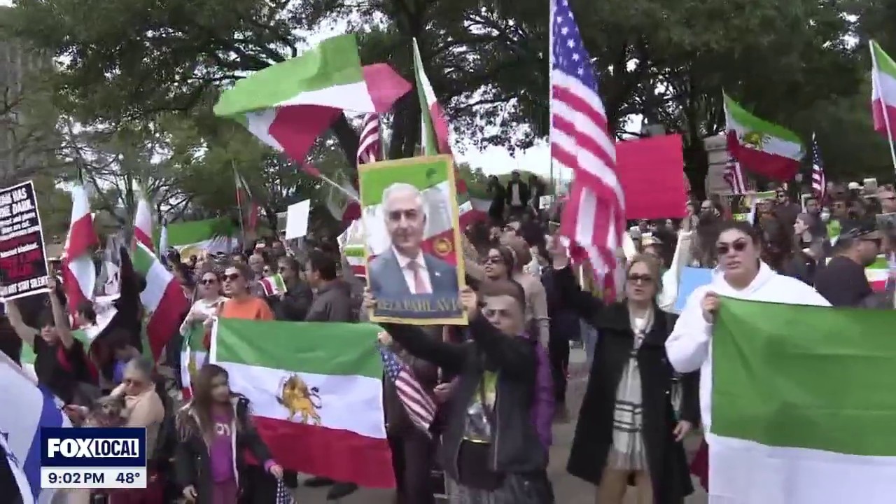 Protests at Texas Capitol over Iran internet blackout