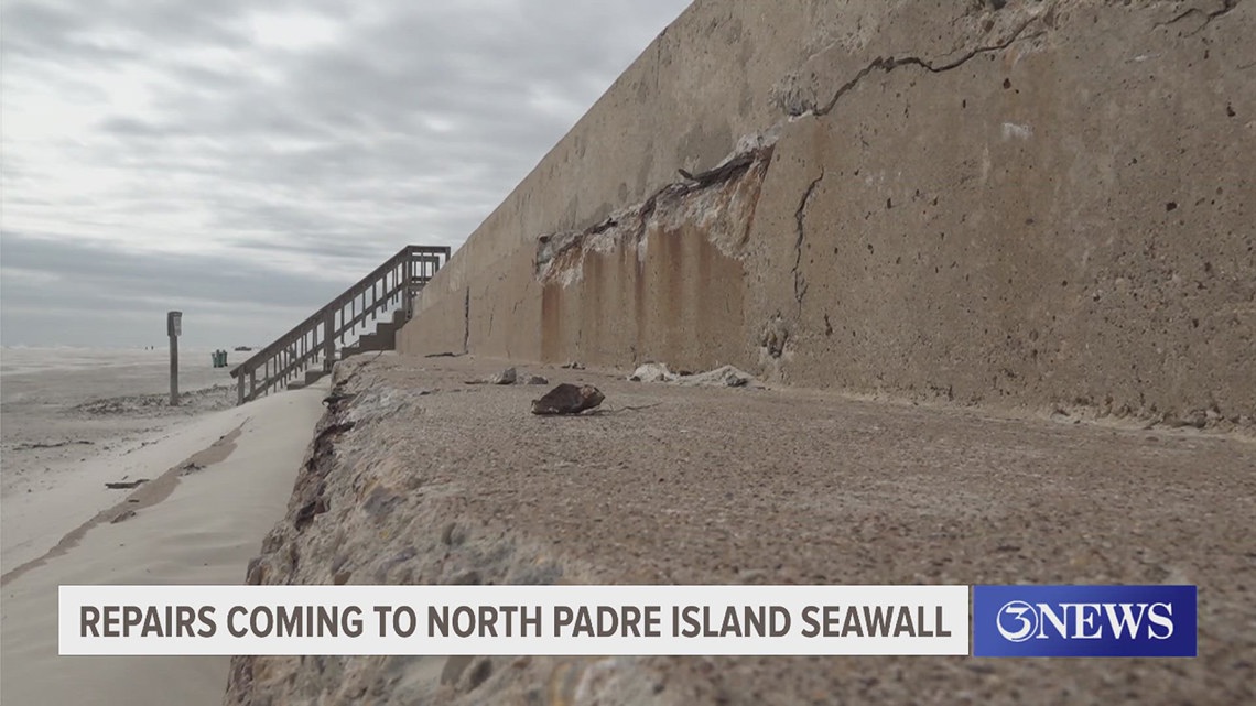 $15.5M TIRZ funding secured for North Padre Island Seawall repairs