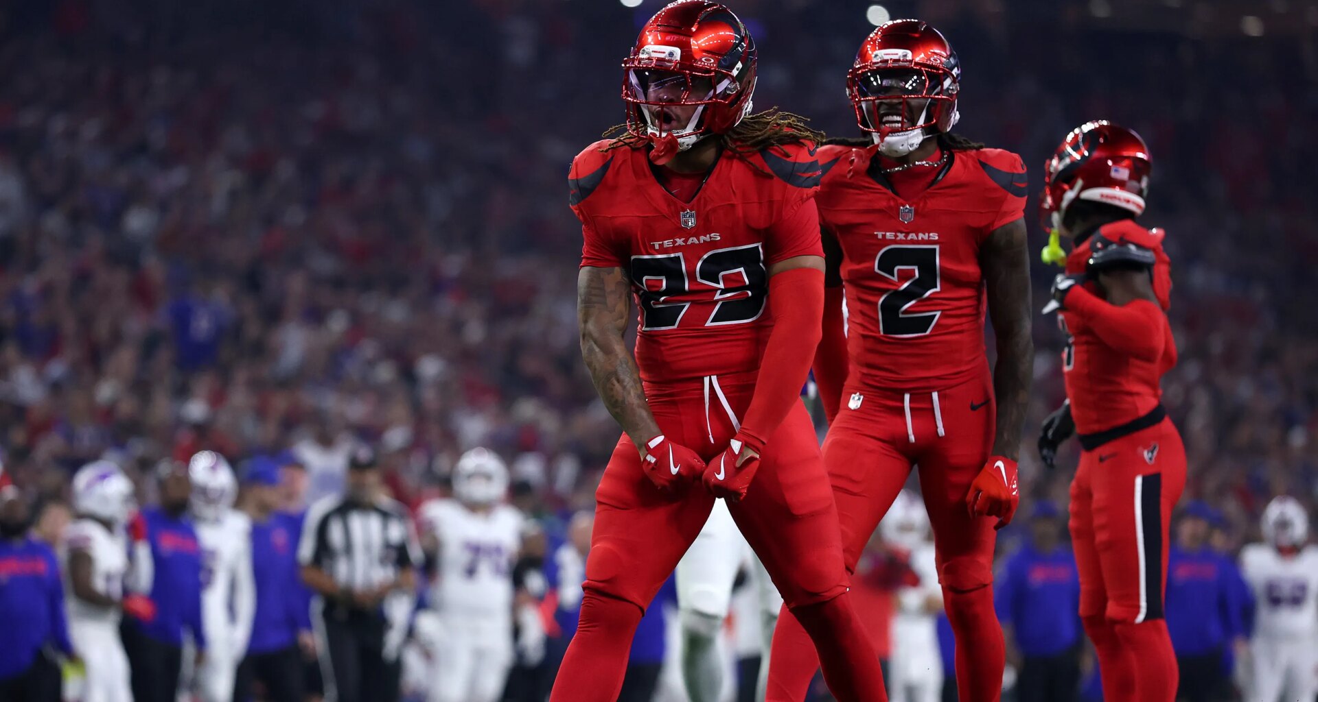 Houston lists two players as questionable