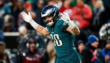 Dallas Goedert accomplishes rare TE feat in Eagles Wild Card game
