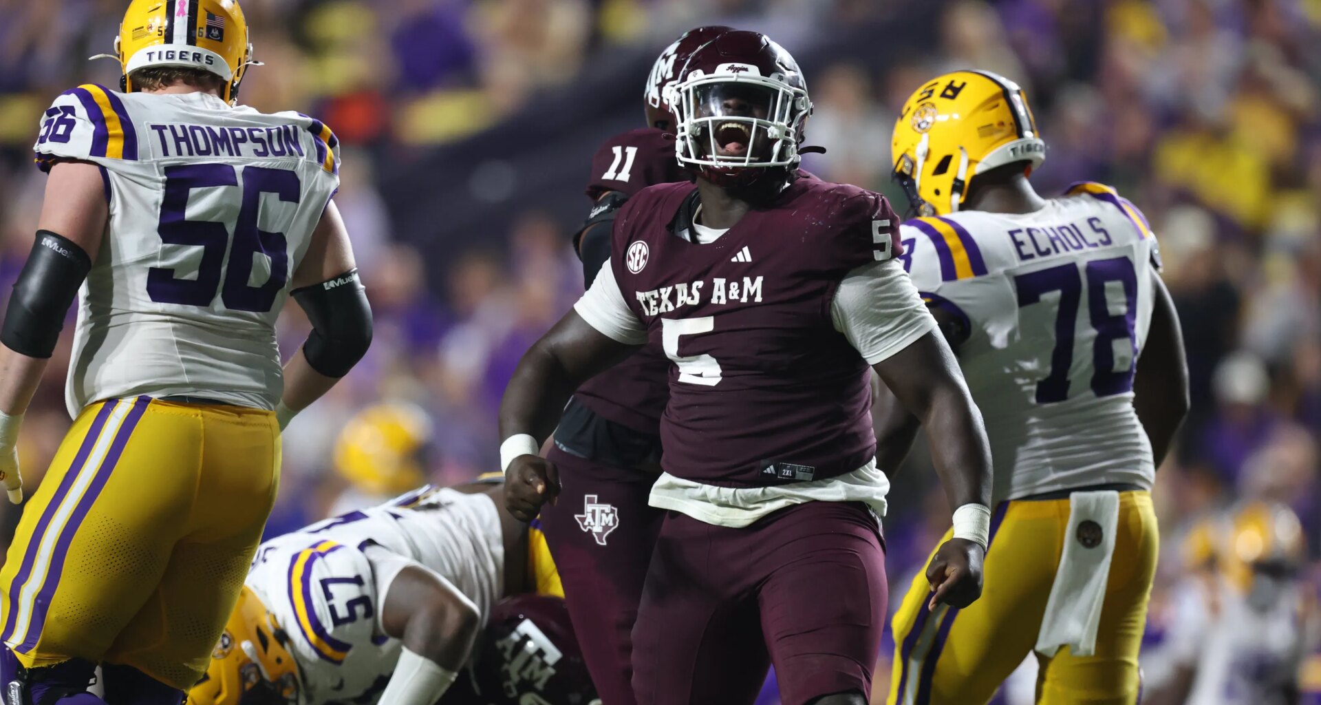 Texas A&M starting DL DJ Hicks has re-signed with the Aggies