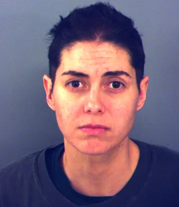 Natasha Cristina Acevedo was arrested on charges of disrupting a meeting and resisting arrest after being removed by force by El Paso police officers during a meeting on a water rate hike at the Public Service Board of El Paso on Wednesday, Jan. 14, 2026.