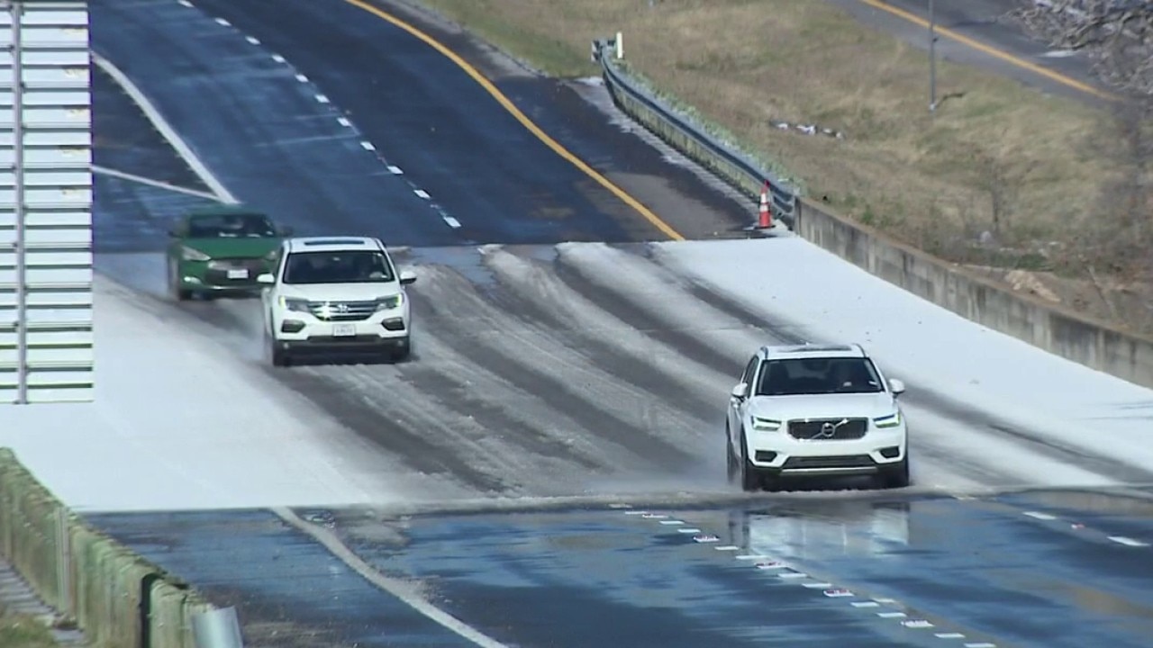 Winter weather: Icy road conditions in parts of Austin