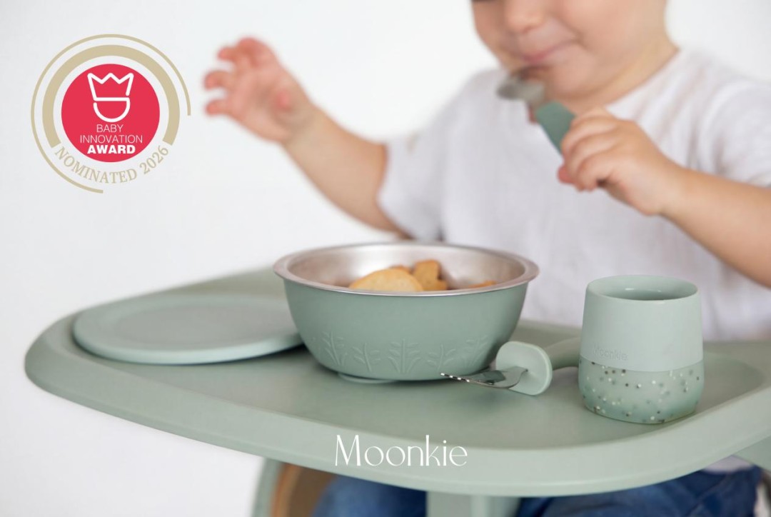 Moonkie Redefines Toddler Mealtime with Launch of Award-Nominated Stainless Steel Silicone Suction Bowl