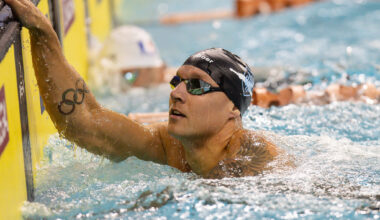 Dressel Dissects Pro Swim Performances in Austin: "Really happy"