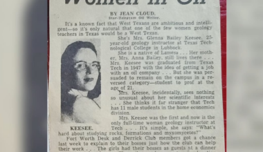 Texas Tech pioneer Glenna Keesee celebrates 100th birthday in Lubbock