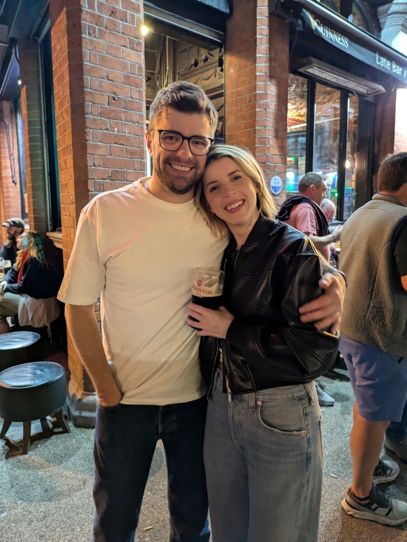 Seán Rooney and Theresa Rowley.