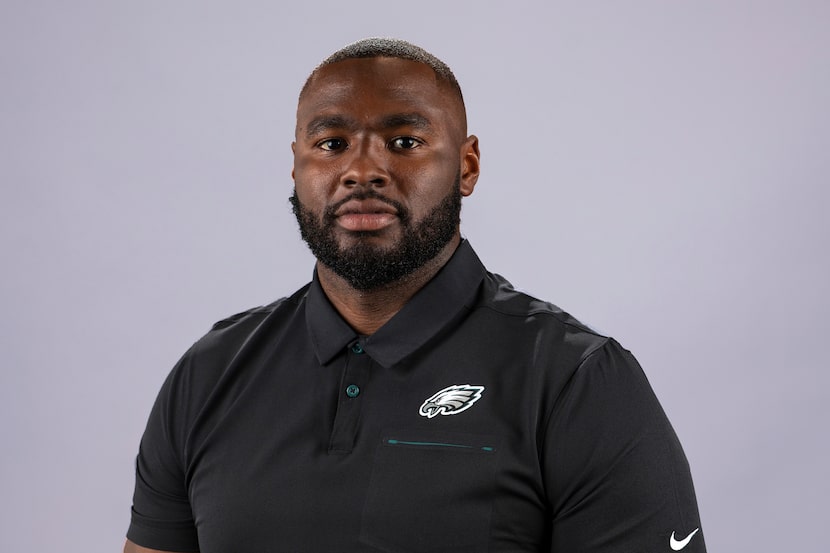 This is a photo of Ronell Williams of the Philadelphia Eagles NFL football team. This image...