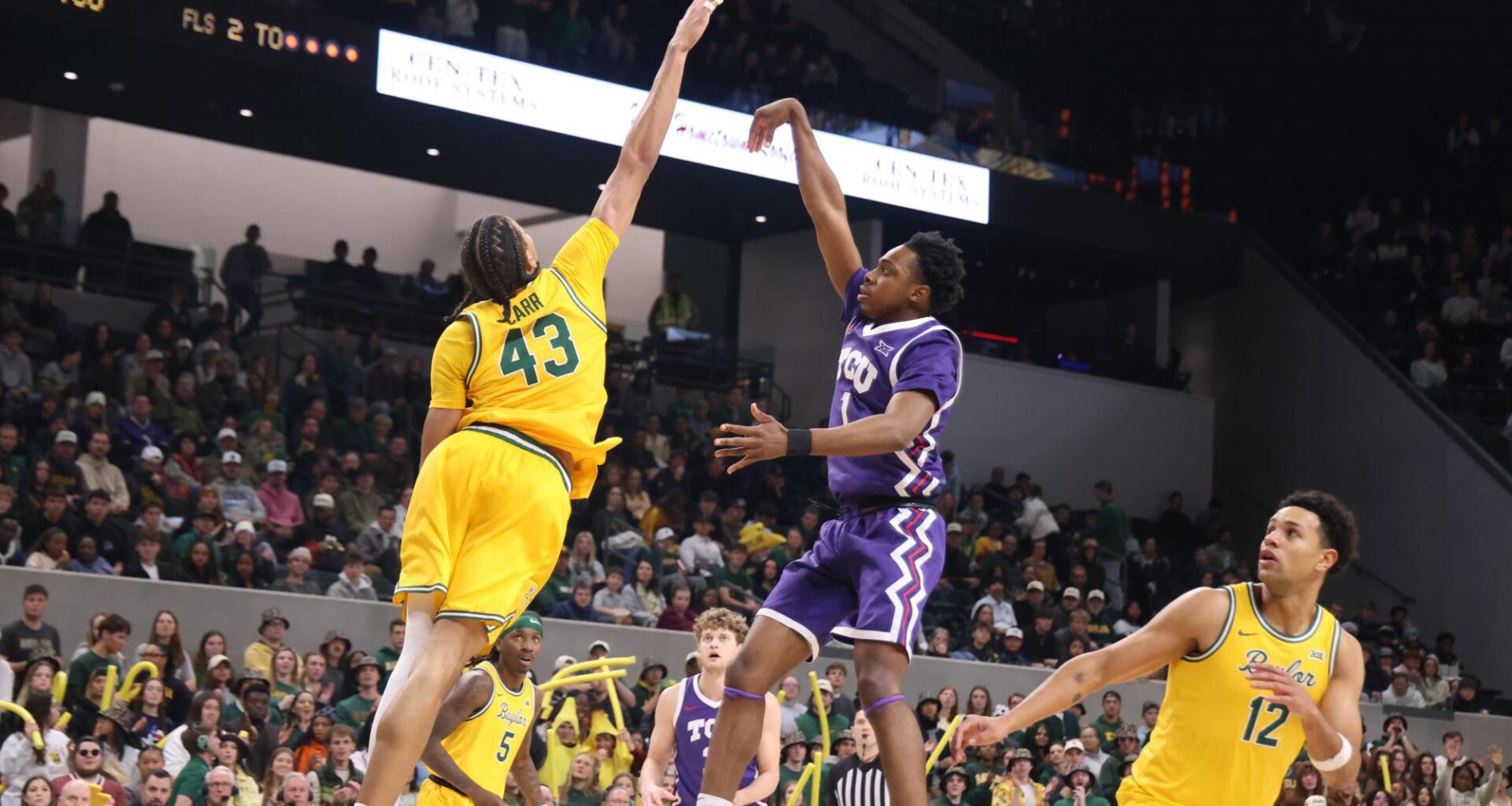 TCU men's basketball completes sweep of Baylor