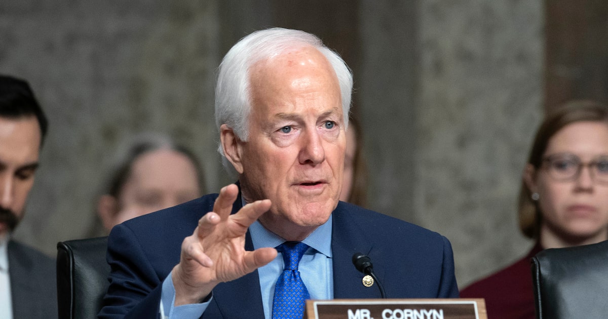 Sen. John Cornyn defends Trump ties as Texas GOP primary nears
