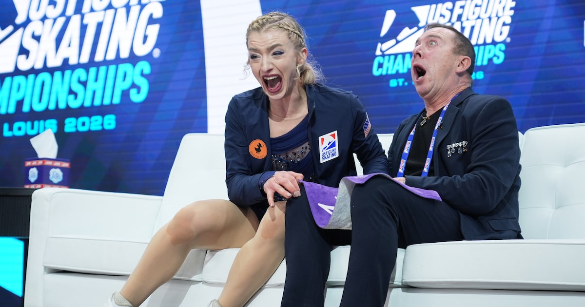 Plano’s Amber Glenn wins 3rd straight U.S. Figure Skating title with brilliant free skate