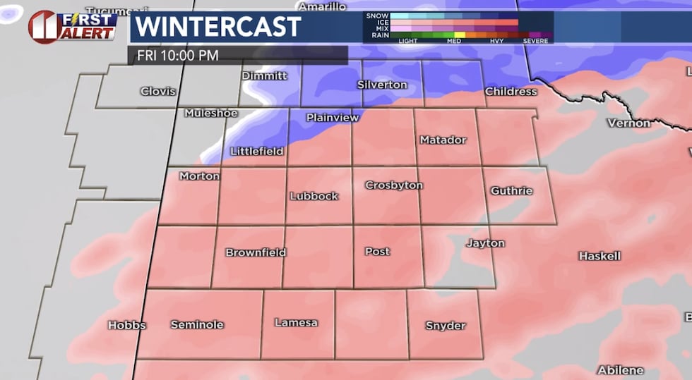 Computer model projection Friday night