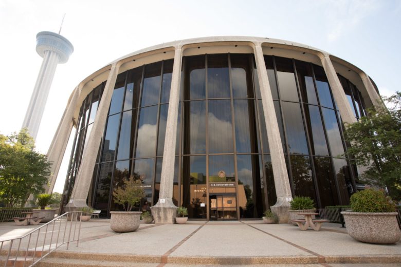 John H. Wood, Jr. Federal Courthouse in Hemisfair Park.