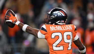 Broncos advance to AFC title game, beating Bills after McMillian’s INT in overtime