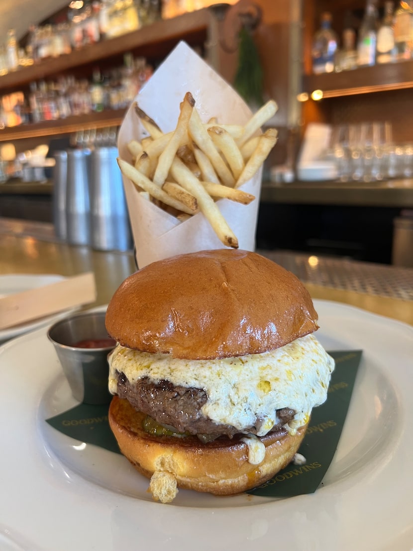 The burger at Goodwin's on Greenville Avenue is a standout for staff writer Evan Grant.