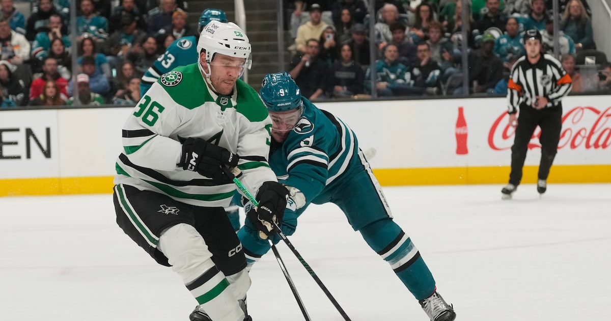 Can Dallas build momentum against Macklin Celebrini, San Jose?