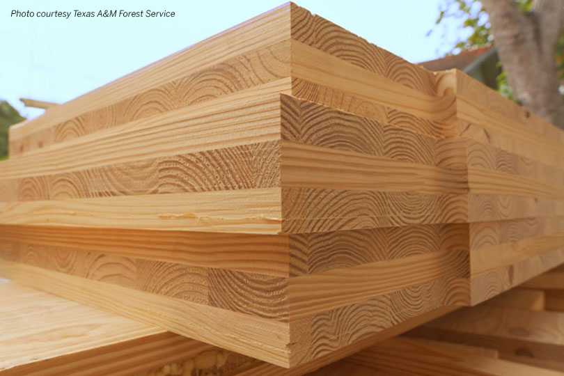 Cross-laminated timber offers new opportunities for Texas forestry Mass timber products like cross-laminated timber is an emerging building material that could open new opportunities for Texas’ forestry economy.